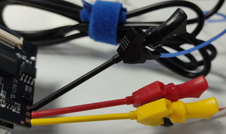 Programming via serial connection