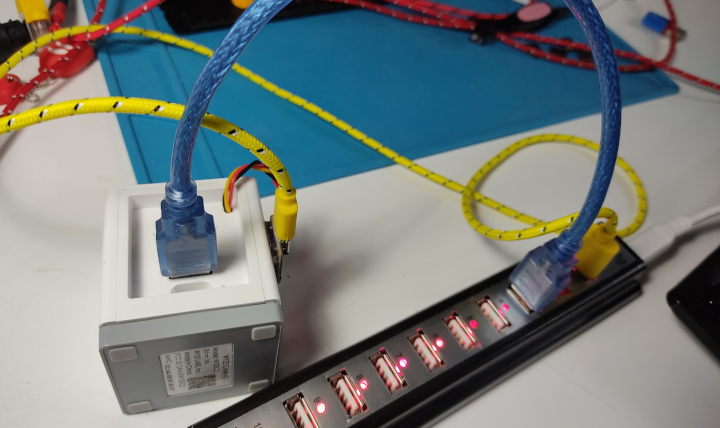 Programming via USB Cloner tool